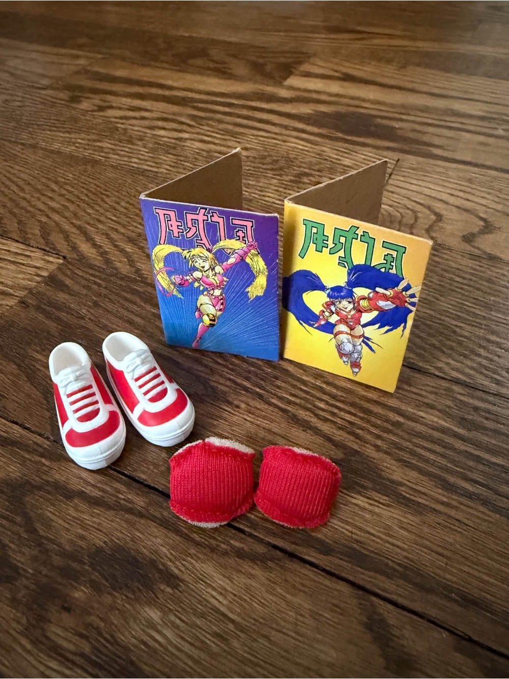 Vintage 90s Mattel Generation Girl Tori Sneakers Knee Pads Anime Accessories